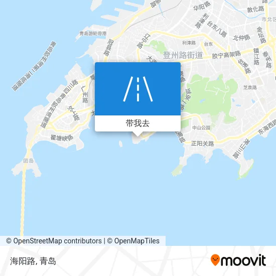 海阳路地图