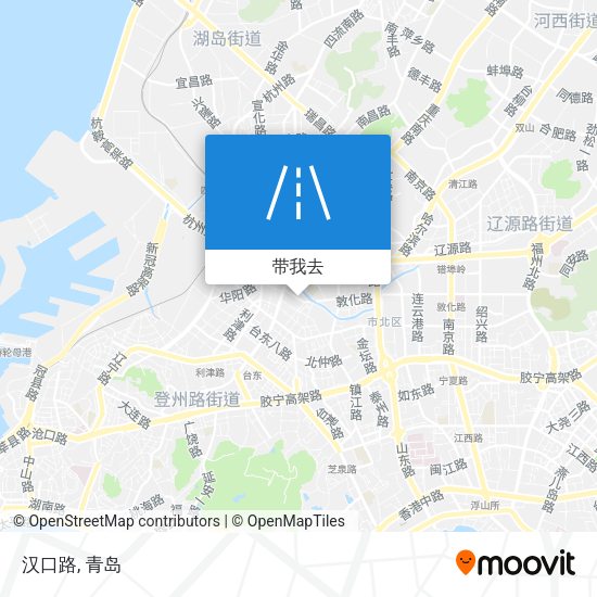 汉口路地图