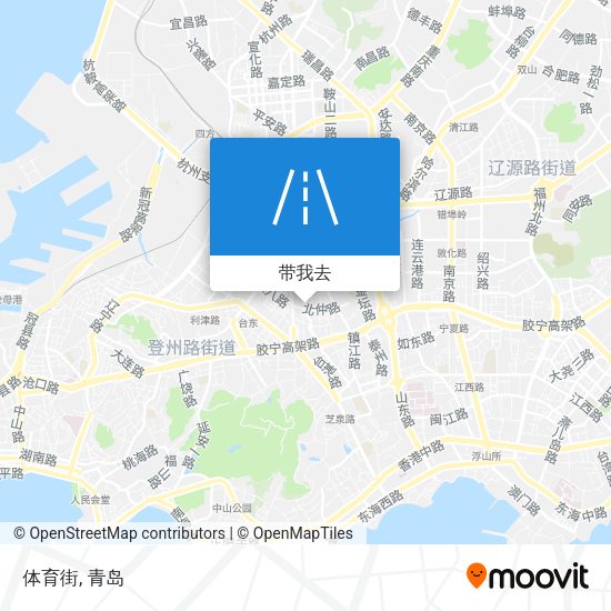 体育街地图