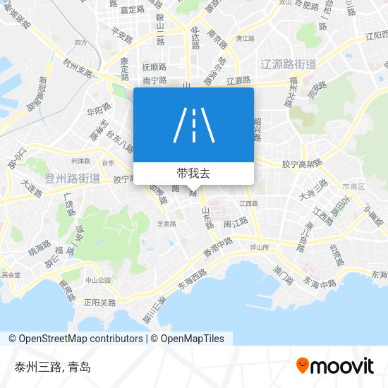 泰州三路地图