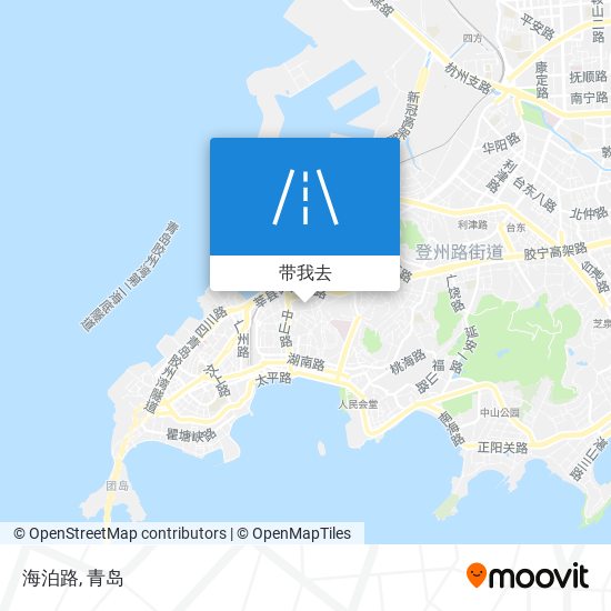 海泊路地图