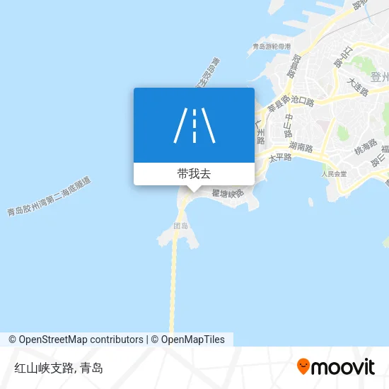 红山峡支路地图