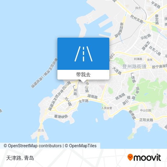天津路地图