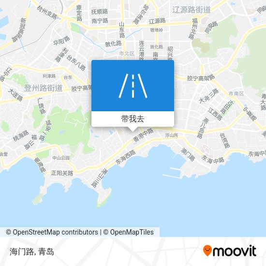 海门路地图