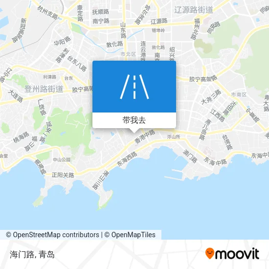 海门路地图