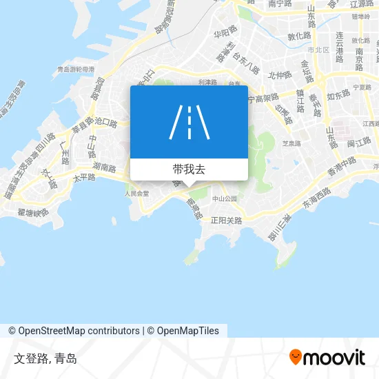 文登路地图