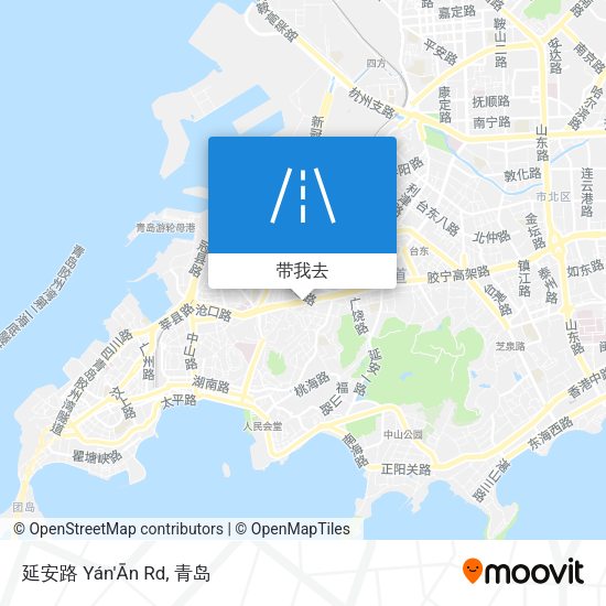 延安路 Yán'Ān Rd地图