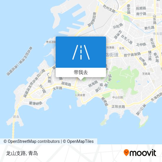 龙山支路地图