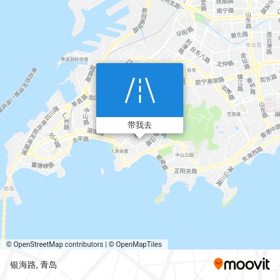 银海路地图