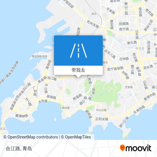 合江路地图