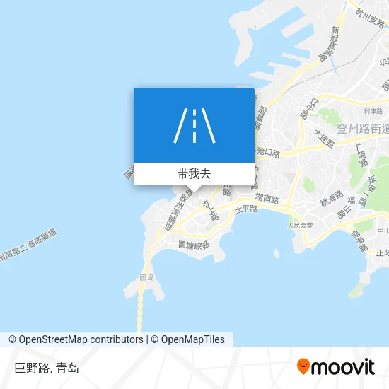 巨野路地图