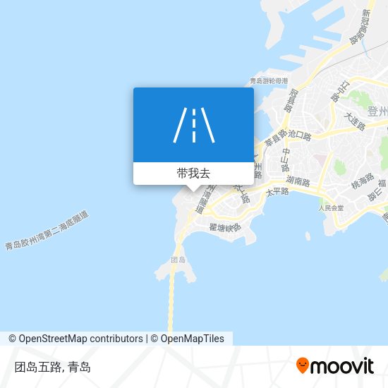 团岛五路地图