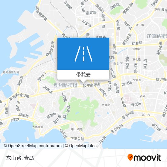 东山路地图