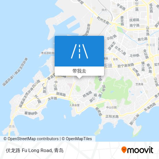 伏龙路 Fu Long Road地图