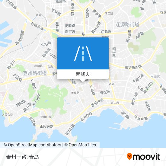 泰州一路地图