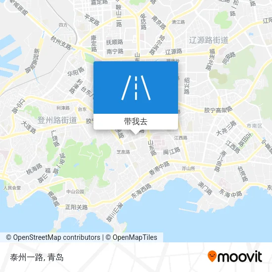 泰州一路地图