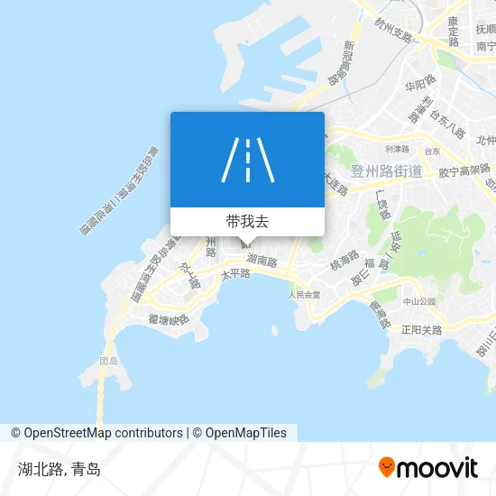 湖北路地图