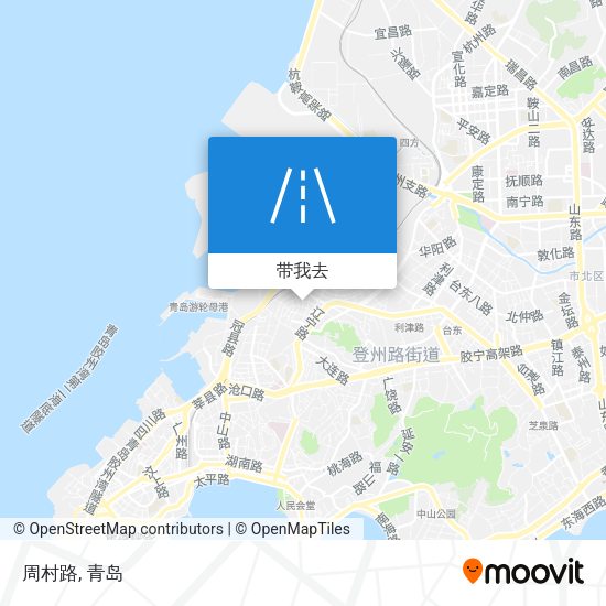 周村路地图