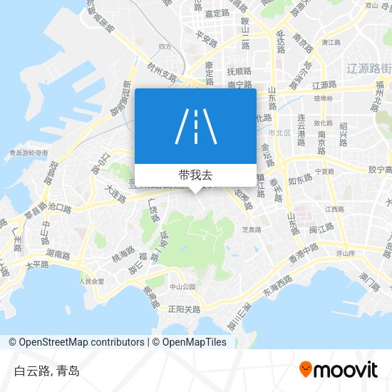 白云路地图