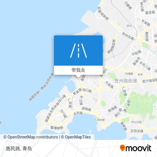 惠民路地图