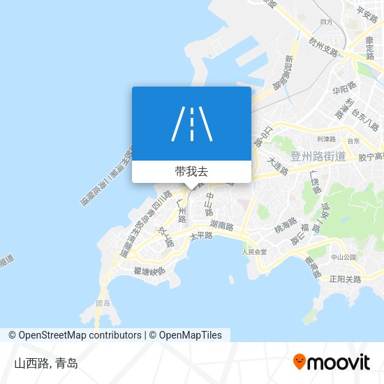 山西路地图
