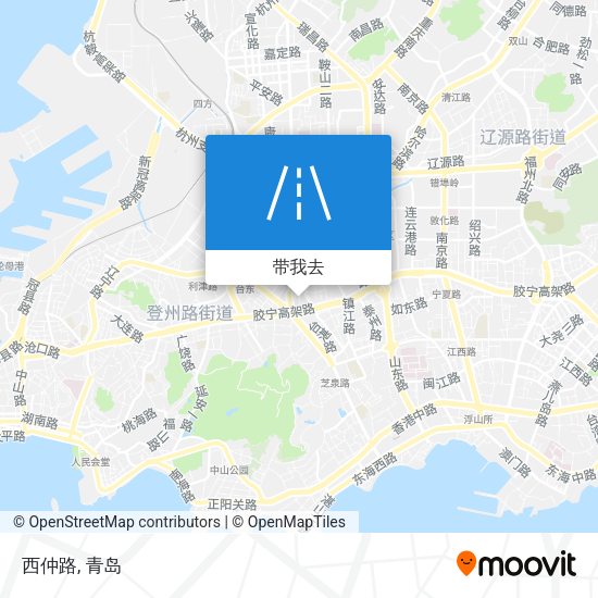 西仲路地图