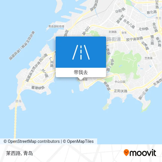 莱西路地图