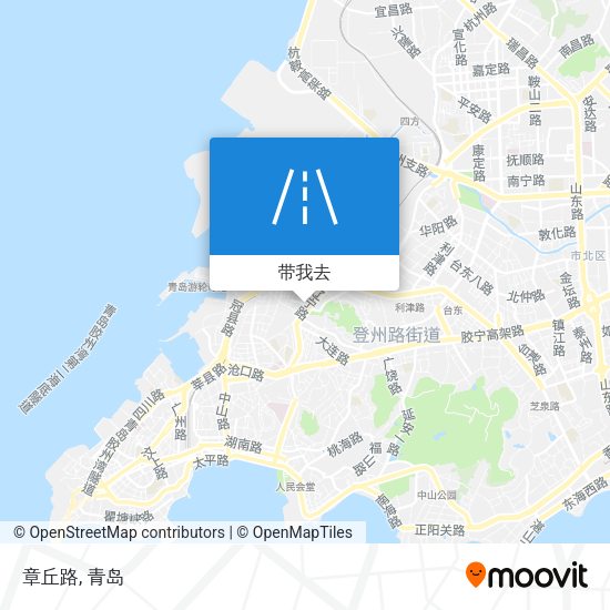 章丘路地图