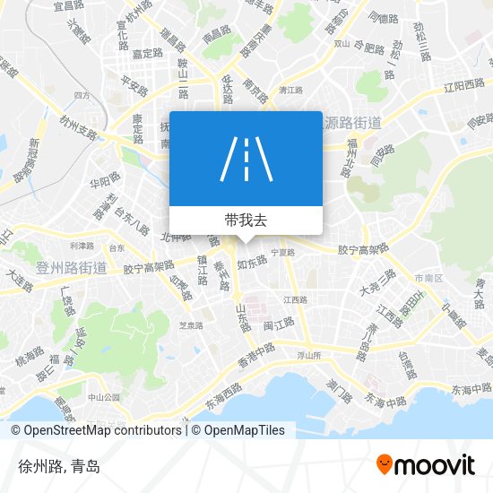 徐州路地图