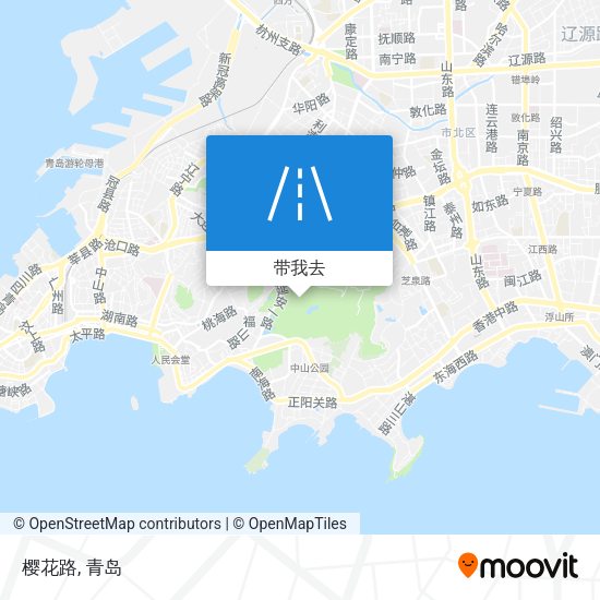 樱花路地图
