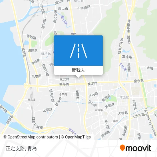 正定支路地图