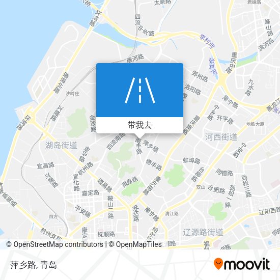 萍乡路地图