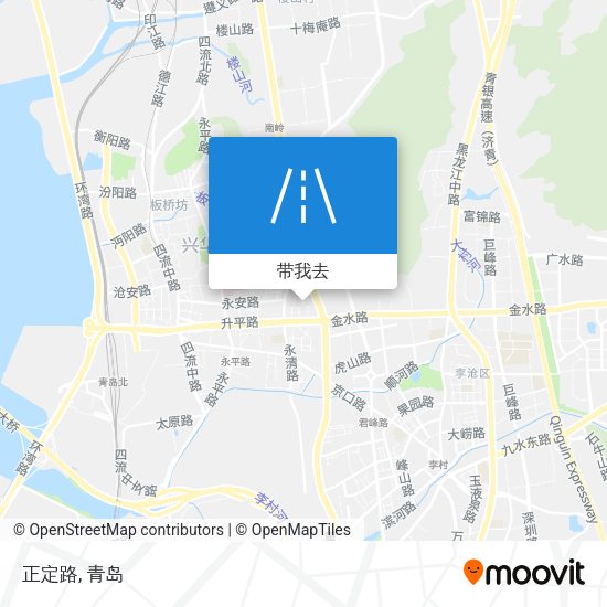正定路地图