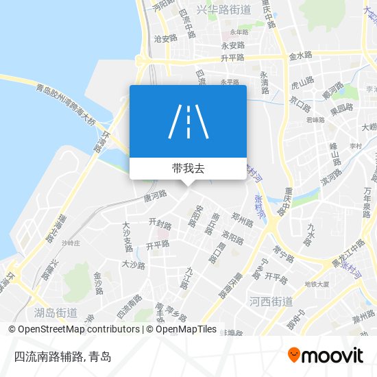 四流南路辅路地图