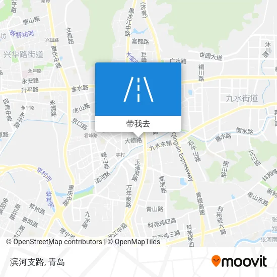 滨河支路地图