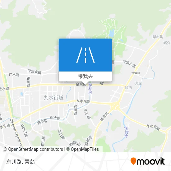 东川路地图