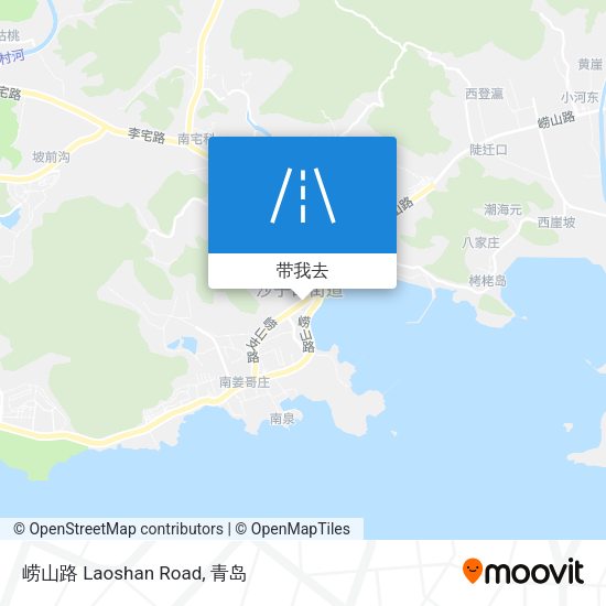 崂山路 Laoshan Road地图