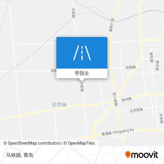 马铁路地图