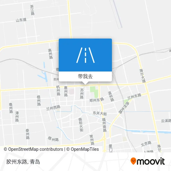 胶州东路地图