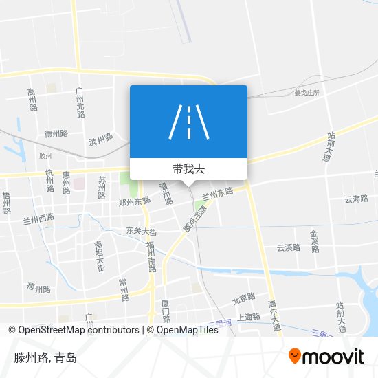 滕州路地图