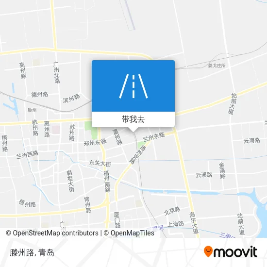 滕州路地图