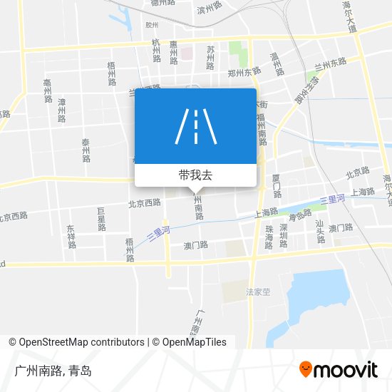 广州南路地图