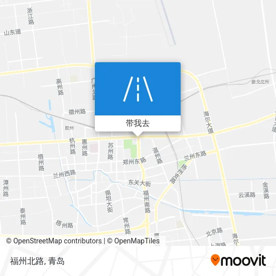 福州北路地图