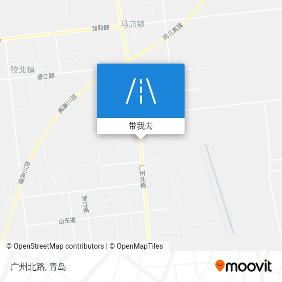 广州北路地图