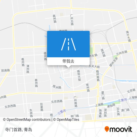 寺门首路地图