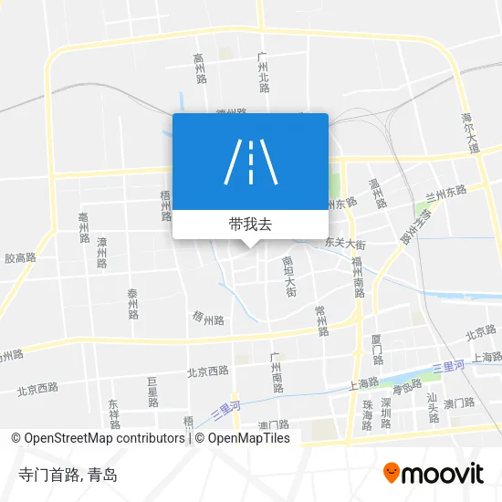 寺门首路地图