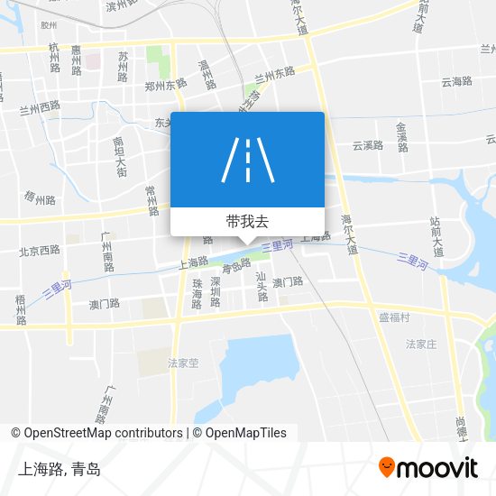 上海路地图