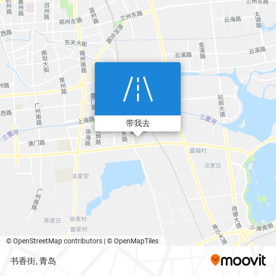 书香街地图