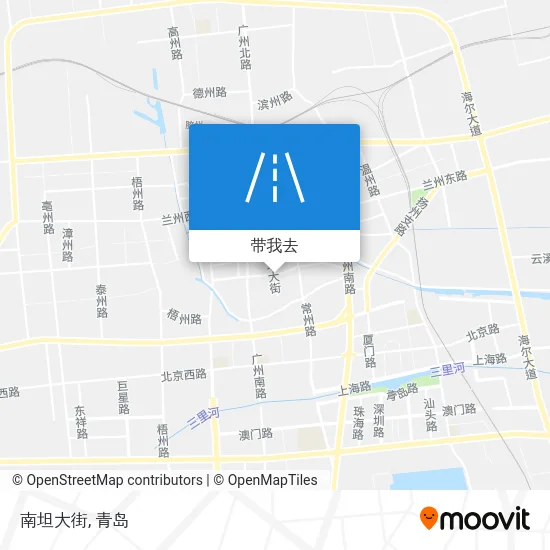 南坦大街地图