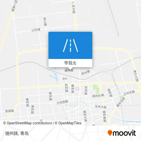 德州路地图